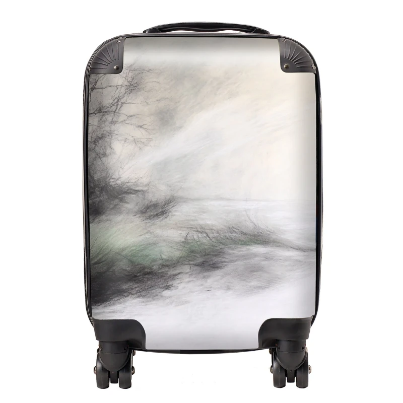 Image of Designer Luggage Isla Quinn: 00010 Suitcase in Grey Size: Large Grey Unisex Large