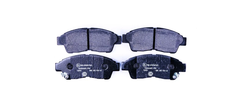Image of HELLA Brake pad set HELLA 8DB 355 016-421