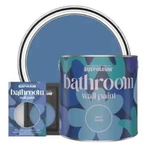 Image of Rust-Oleum Bathroom Wall & Ceiling Paint - Blue SILK - 2.5L