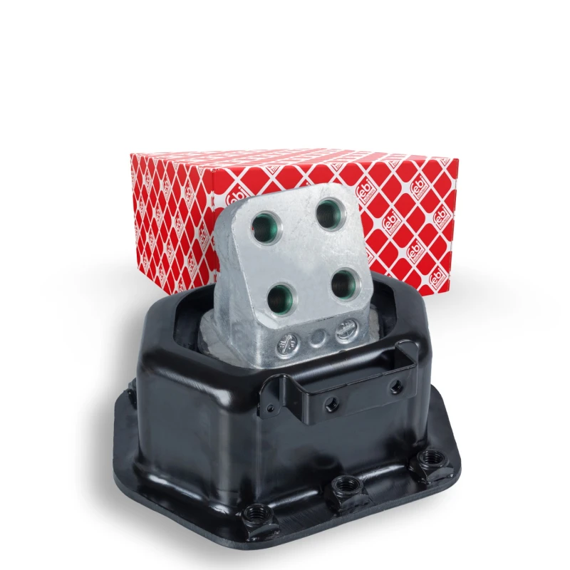 Image of FEBI BILSTEIN 108036 Engine mount both sides, Rubber-Metal Mount Engine Mounting (247)