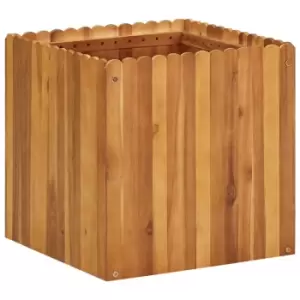 image of Vidaxl Garden Raised Bed 50x50x50cm Solid Acacia Wood