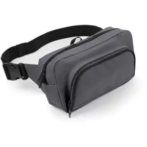 image of Organiser Belt / Waistpack Bag (2.5 Litres) (One Size) (Graphite Grey) - Bagbase