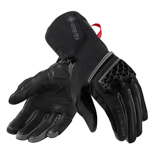 image of REV'IT! Contrast GTX Gloves Black Grey Size 2XL