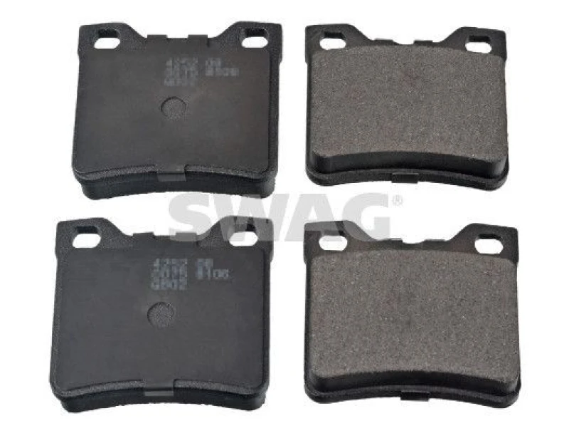 Image of Brake pad set SWAG 62 91 6219