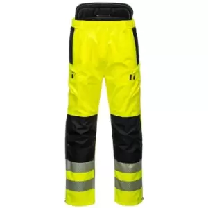 Image of Portwest PW342YBRXL - sz XL PW3 Hi-Vis Extreme Trouser - Yellow/Blue - Yellow/Blue