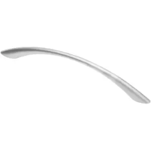 Image of Metal Slim Drawer Cabinet Door Pull Kitchen Handle Cup Bow - Colour Aluminium - Pack of 20