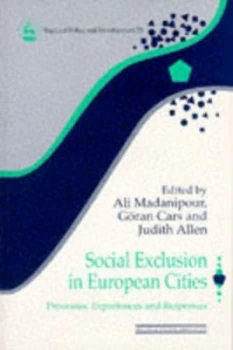 Image of Social Exclusion in European Cities by Ali Madanipour and Gran Cars and Judith Allen Paperback