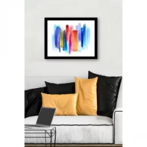 Image of SC1148 Multicolor Decorative Framed MDF Painting