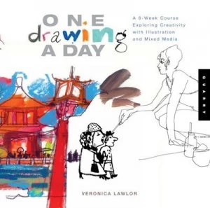 Image of One Drawing a Day by Veronica Lawlor Paperback