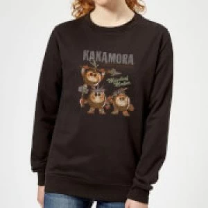 Image of Moana Kakamora Mischief Maker Womens Sweatshirt - Black