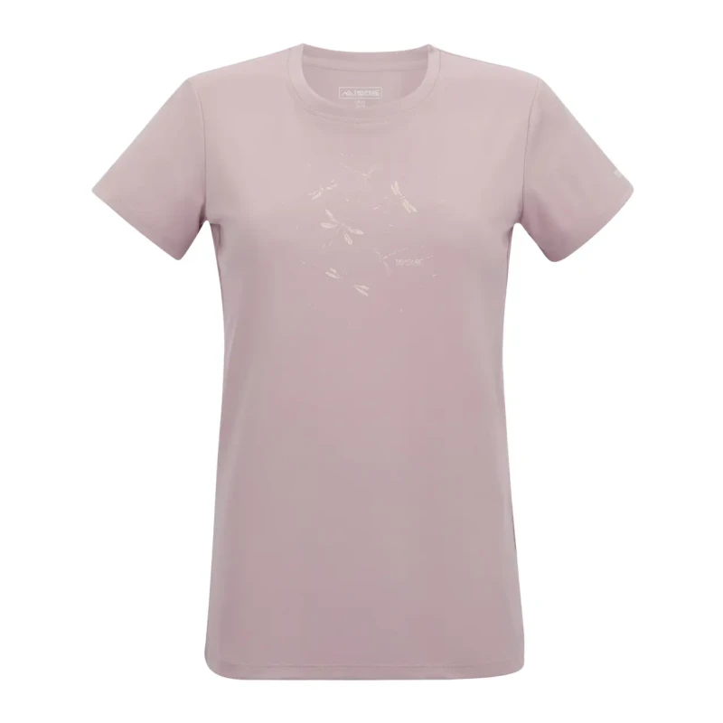 Image of Womens T-Shirt Regatta Fingal Violet Female 38