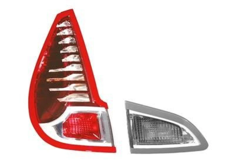 Image of VAN WEZEL 4380925 Rear light Outer section, without bulb holder, Left Combination Rearlight (391)