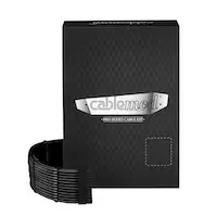 Image of CableMod RT-Series Pro ModMesh Sleeved 12VHPWR Dual Cable Kit for ASUS and Seasonic (Black)
