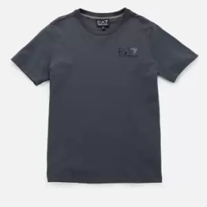 image of EA7 Boys' Train Core ID T-Shirt - Grey - 12 Years