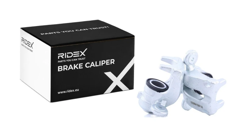 Image of RIDEX 78B1825 Brake caliper Rear Axle, without holder Cast Iron Brake Caliper (78)