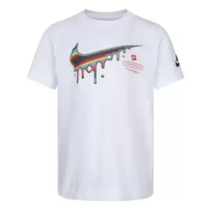 Nike Air Short Sleeve T-Shirt Infant Boys - White