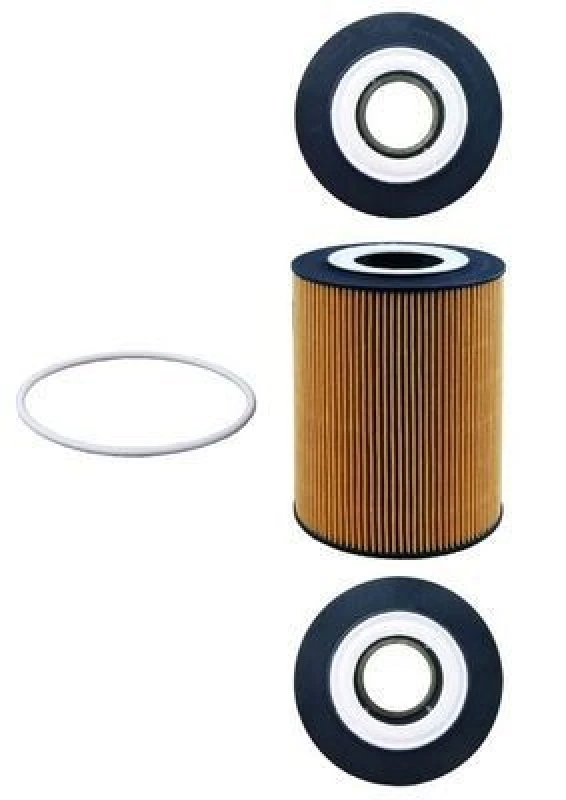 Image of MAHLE OX 359D Oil filter Filter Insert, with gasket/seal Oil Filter (7)