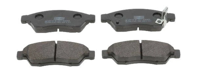 Image of CHAMPION 572545CH Brake pad set with acoustic wear warning Brake Pad Set,disc brake (402)