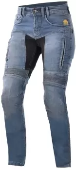 Image of Trilobite Parado Slim Ladies Motorcycle Jeans, blue, Size 26 for Women, blue, Size 26 for Women