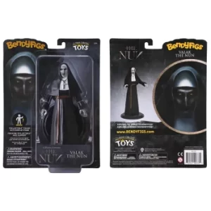 image of Noble Collection The Nun Valak the Nun BendyFig 7" Action Figure