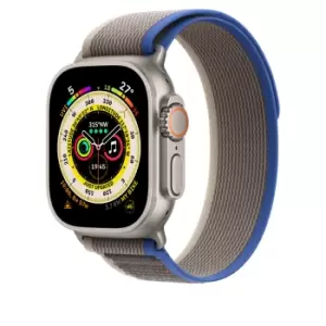 Image of Apple MQEJ3ZM/A Smart Wearable Accessories Band Blue, Grey Nylon