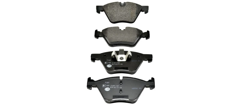 Image of HELLA Brake pad set HELLA 8DB 355 011-941