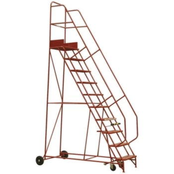 Image of MSS06 Mobile Safety Steps 6-Tread - Sealey