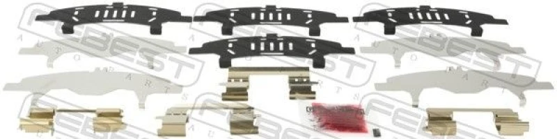 Image of Brake pad fitting kit FEBEST 0203-T31F