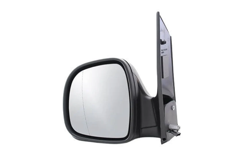 Image of JOHNS 50 42 37-21 Wing mirror Left, black, Heatable Outside Mirror (50)