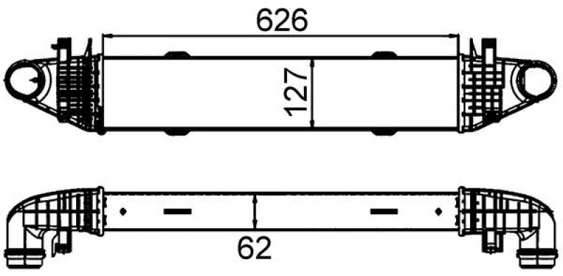 Image of Intercooler MAHLE CI 428 000S