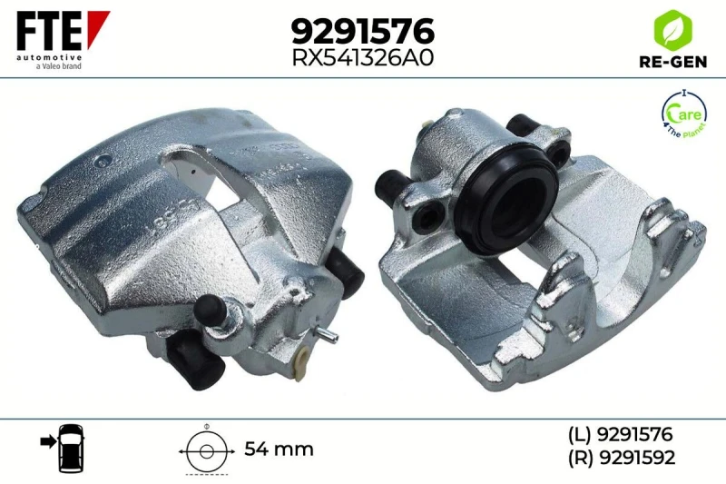 Image of Brake caliper FTE 9291576