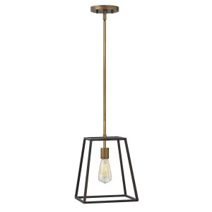 Image of 1 Light Ceiling Pendant Bronze, E27