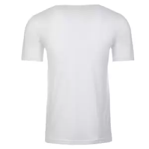 image of Next Level Mens Short-Sleeved T-Shirt (S) (White)