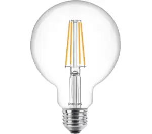 Image of Philips Classic 7W ES/E27 Globe Very Warm White - 74271600