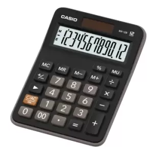 Casio MX-12B Desk Calculator Black