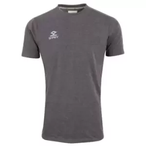 Image of Shrey Performance Cotton Tee Senior - Grey