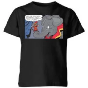 image of Dumbo Rich and Famous Kids T-Shirt - Black - 11-12 Years