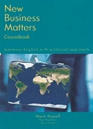 Image of new business matters business english with a lexical approach