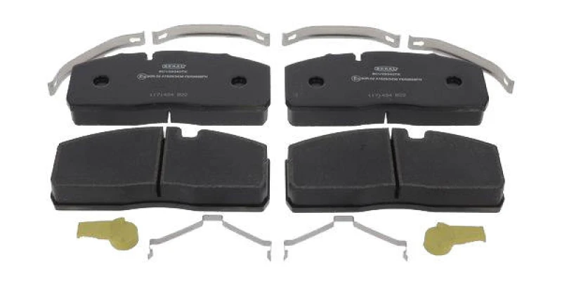 Image of BERAL BCV29340TK Brake pad set prepared for wear warning indicator, with accessories Brake Pad Set,disc brake (402)