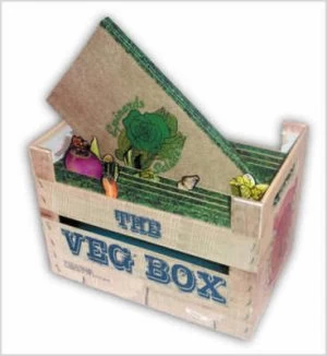 Image of The Veg Box by Keda Black Hardback