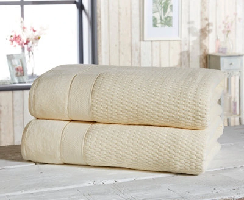 Image of Rapport Home Royal Velvet Hand Towel Pure Cotton Cream