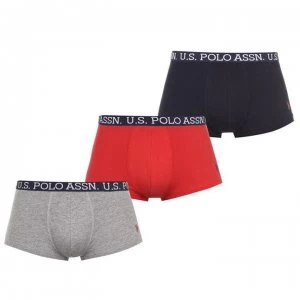 image of US Polo Assn 3 Pack Boxers - Multi