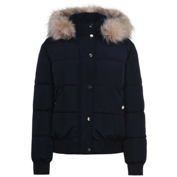 Golddigga Bubble Jacket Ladies - Navy