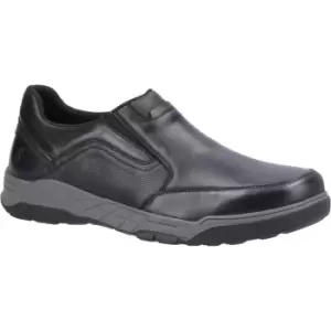 Image of Hush Puppies Mens Fletcher Slip On Leather Shoes UK Size 10 (EU 44)