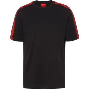 Image of Hugo Dorregio T Shirt - Black