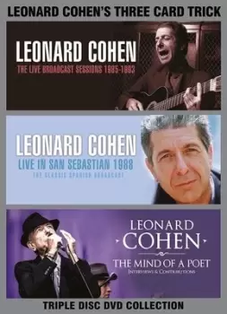 image of Leonard Cohen Three Card Trick - DVD Boxset