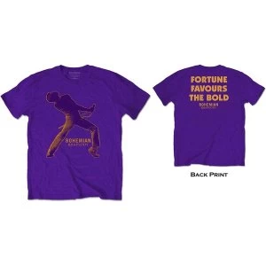 image of Queen - Fortune Mens X-Large T-Shirt - Purple