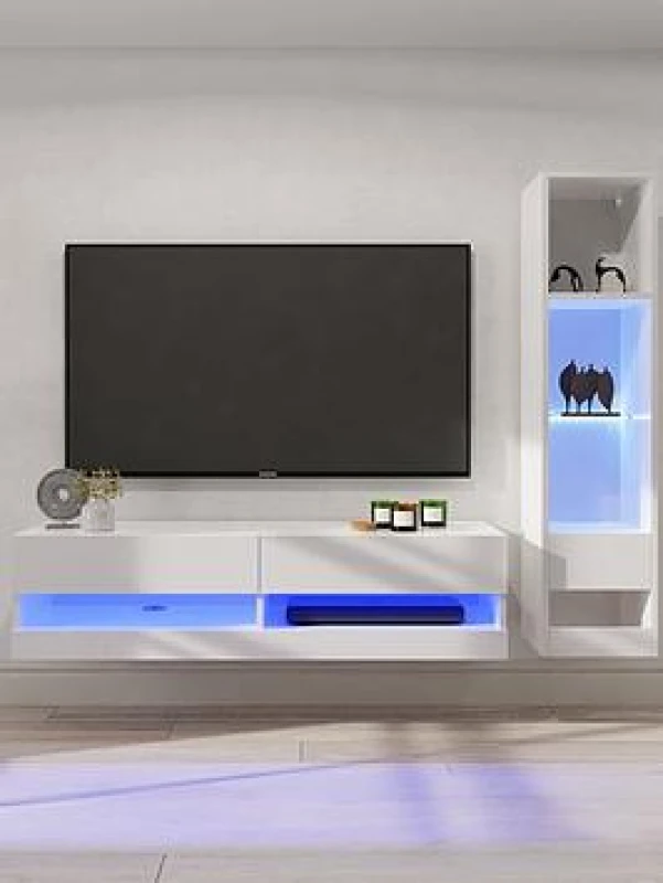 Image of GFW GFW Galicia 2 Piece Furniture Set with 120cm - White