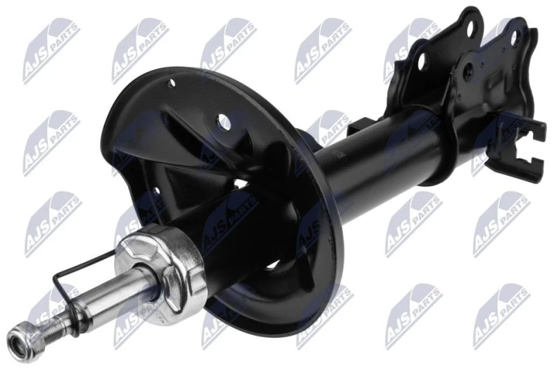 Image of NTY A-KA-322 Shock absorber Rear Axle Left, Gas Pressure, Suspension Strut, Top pin Shock Absorber (854)