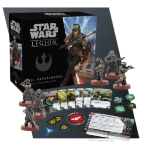 image of Star Wars Legion: Rebel Pathfinders Unit Expansion Board Game